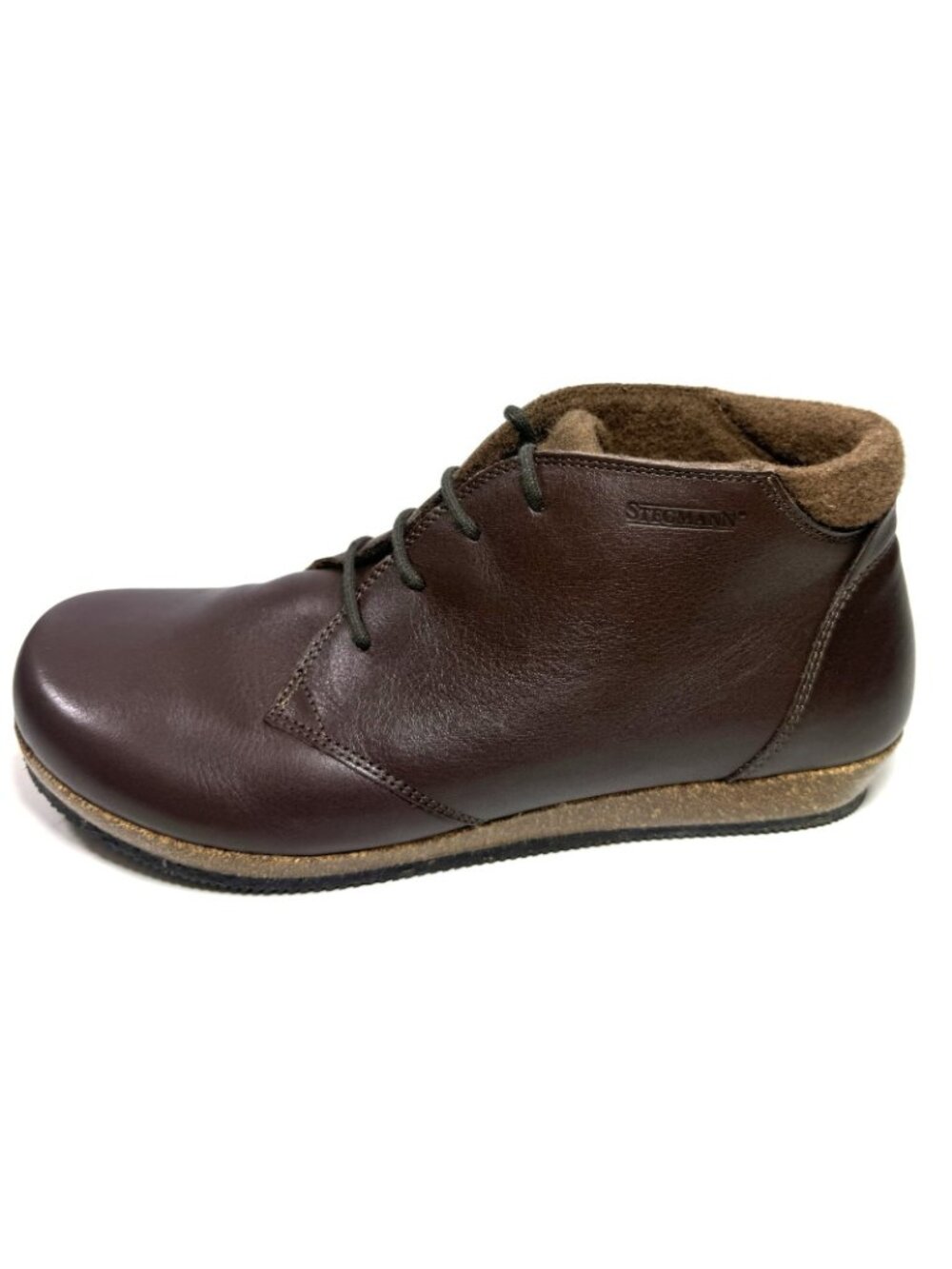 Stegmann Womens Vienna Chukka Ankle Boots Wool Lined Booties Size 9 Brown